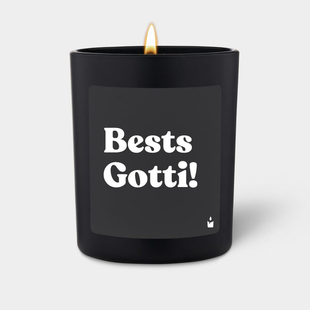 Duftkerze Schwarz Woody Bests Gotti!
