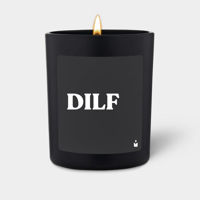 Duftkerze Schwarz Flowery DILF