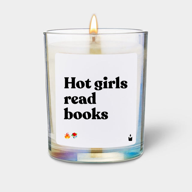Duftkerze Rainbow Flowery Hot girls read books von ChattyCandles