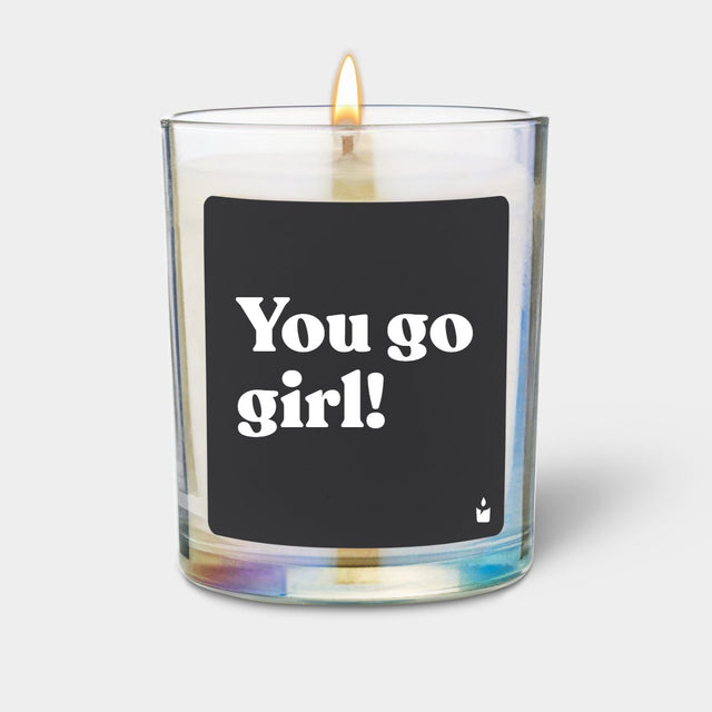 Duftkerze Rainbow Woody You go girl!