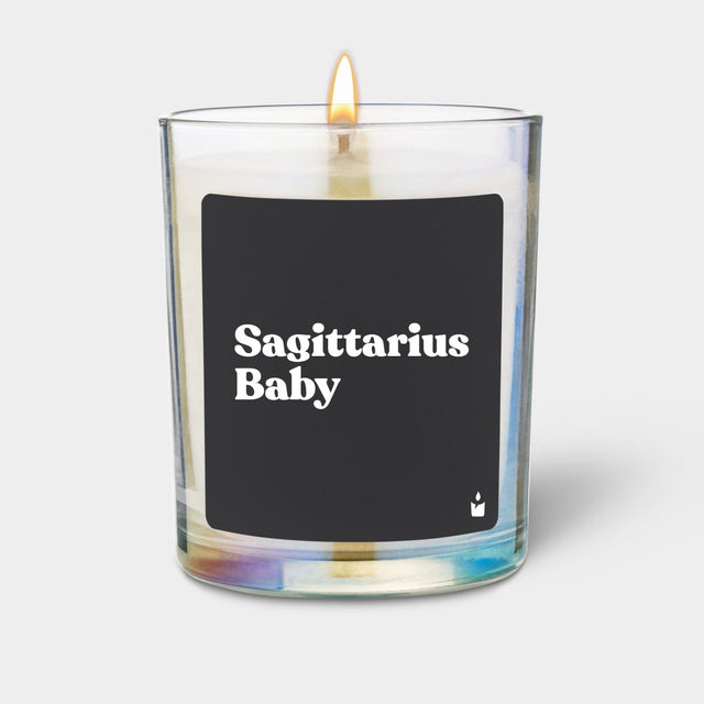 Duftkerze Rainbow Flowery Sagittarius Baby