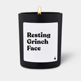 Duftkerze Flowery Resting Grinch Face