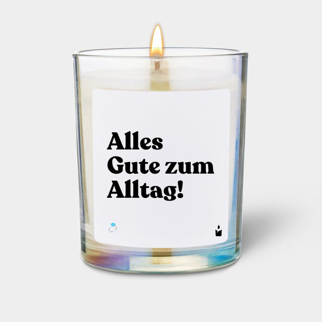 Duftkerze Rainbow Woody Alles Gute zum Alltag!