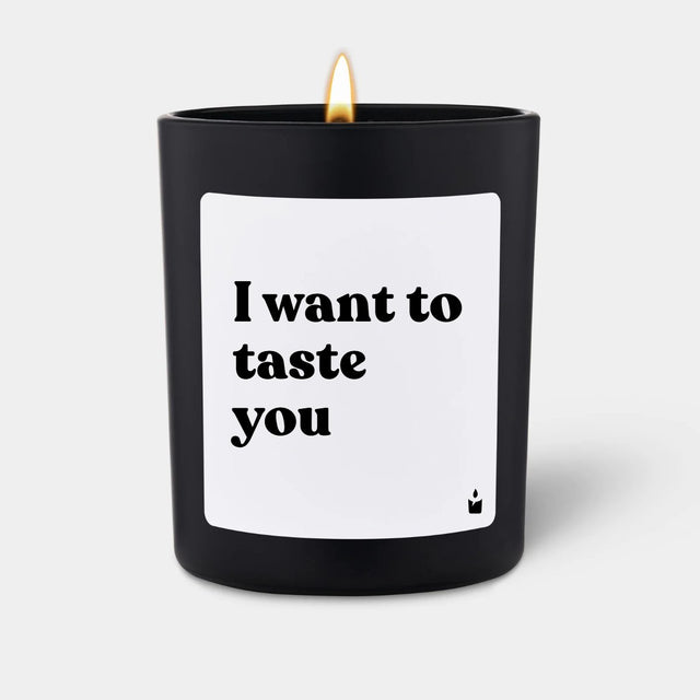 Duftkerze Flowery I want to taste you