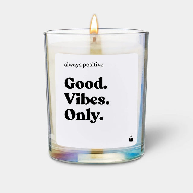 Duftkerze Rainbow Woody Good. Vibes. Only.