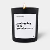 Duftkerze Flowery Smells like you're going to be grandparents!