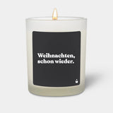 Duftkerze Flowery Weihnachten, schon wieder.