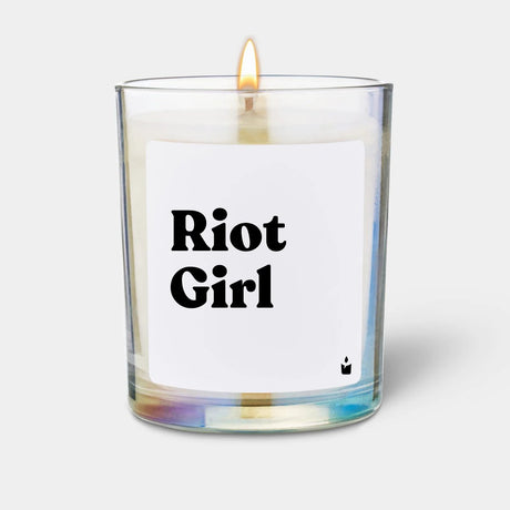 Duftkerze Rainbow Woody Riot Girl von ChattyCandles