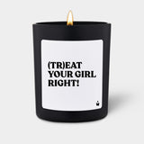Duftkerze Schwarz Woody (Tr)Eat Your Girl Right!