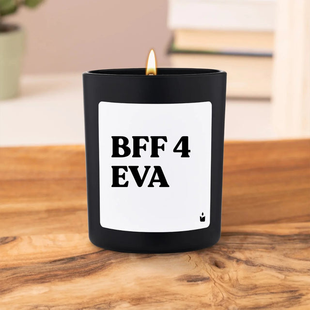 Duftkerze Schwarz Woody Bff 4 Eva von ChattyCandles