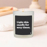 Duftkerze Flowery Light this candle for sexy times.