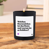 Duftkerze Schwarz Flowery Welches Sternzeichen ist das Beste und warum ist es Schütze? von ChattyCandles