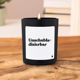 Duftkerze Schwarz Flowery Unschubladisierbar