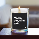 Duftkerze Rainbow Woody Mama gut, alles gut.
