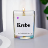 Duftkerze Rainbow Flowery Krebs - harte Schale, weicher Kern. von ChattyCandles