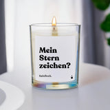 Duftkerze Rainbow Woody Mein Sternzeichen? KeinBock. von ChattyCandles