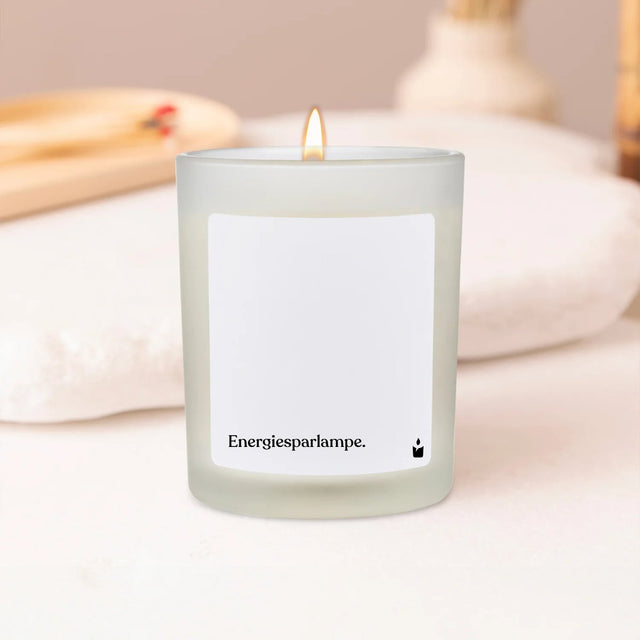 Duftkerze Flowery Energiesparlampe