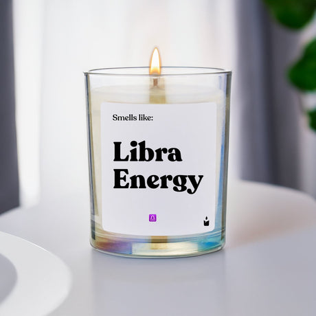Duftkerze Rainbow Woody Smells like: Libra Energy