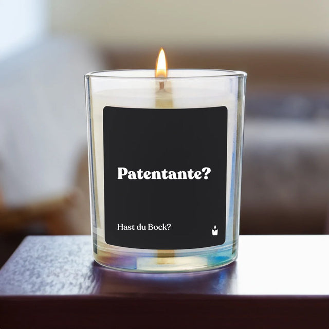 Duftkerze Rainbow Flowery Patentante? Hast du Bock? von ChattyCandles