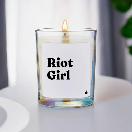 Duftkerze Rainbow Woody Riot Girl von ChattyCandles