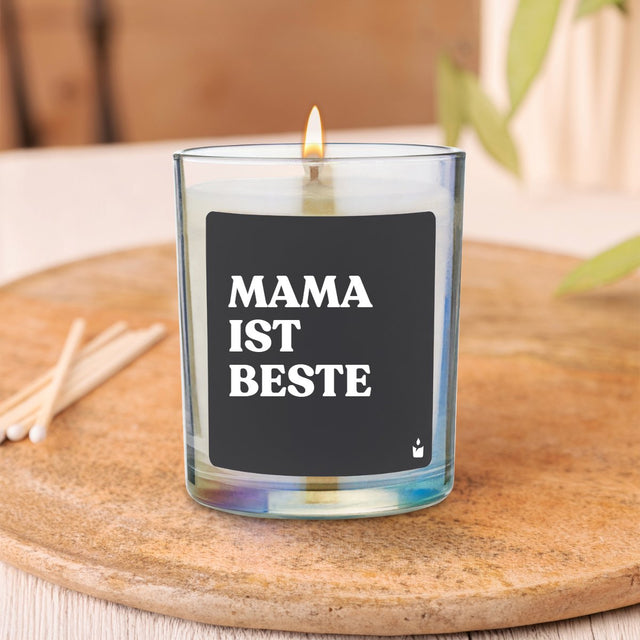 Duftkerze Rainbow Flowery Mama ist Beste