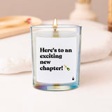 Duftkerze Rainbow Flowery Here's to an exciting new chapter!