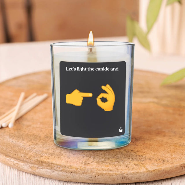 Duftkerze Flowery Let's light this candle and…