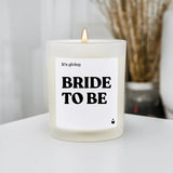 Duftkerze Flowery It's giving bride to be