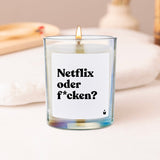 Duftkerze Rainbow Flowery Netflix oder f*cken?