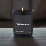 Duftkerze Flowery Weihnachten. Gar kein Bock.