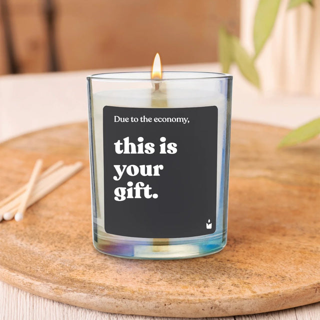 Duftkerze Flowery Due to the economy, this is your gift.