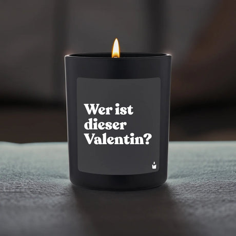 Duftkerze Schwarz Flowery Wer ist dieser Valentin?