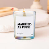 Duftkerze Flowery married as fuck - congrats