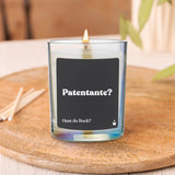 Duftkerze Rainbow Flowery Patentante? Hast du Bock? von ChattyCandles