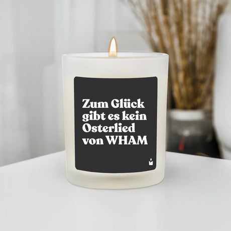 Duftkerze Flowery Zum Glück gibt es kein Osterlied von WHAM
