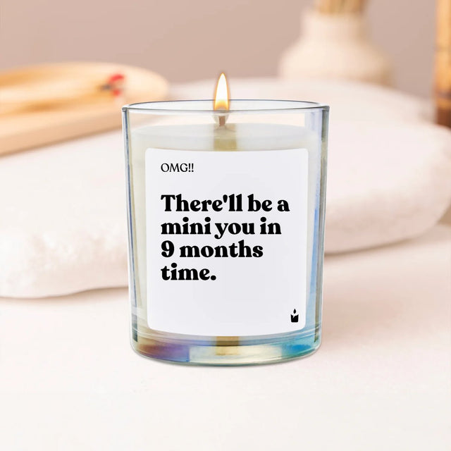 Duftkerze Flowery There'll be a mini you in 9 months time.