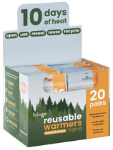 Handwärmer wiederverwendbar 20 Stück